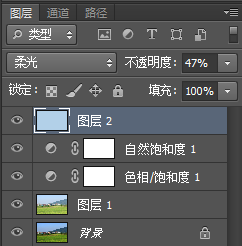 轻松四步调出宁静的清新色调+沧桑的强烈色调